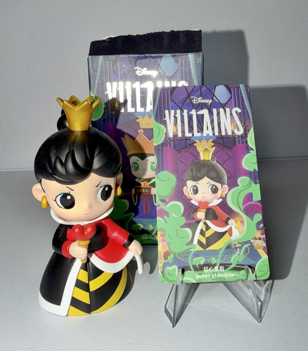 Pop Mart Disney Villains Confirmed Blind Box Figure Queen of Hearts